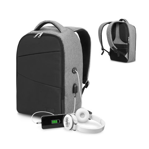 Mochila para portátil antirrobo Secure V" con air Padding hasta 16" Subblim