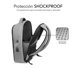 Mochila para portátil antirrobo Secure V" con air Padding hasta 16" Subblim