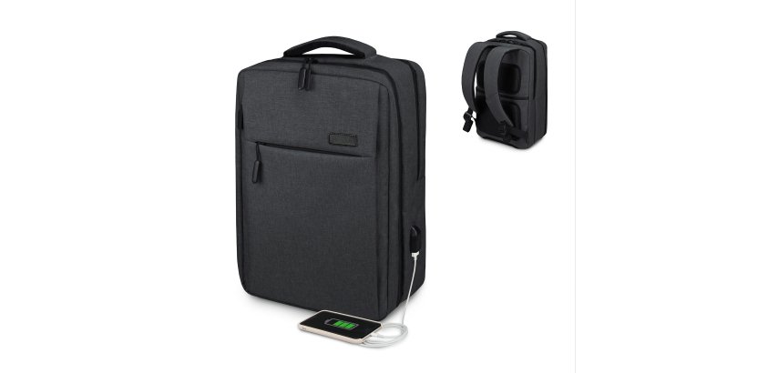 Mochila para portátil Traveller Airpadding 15,6" Gris  Subblim