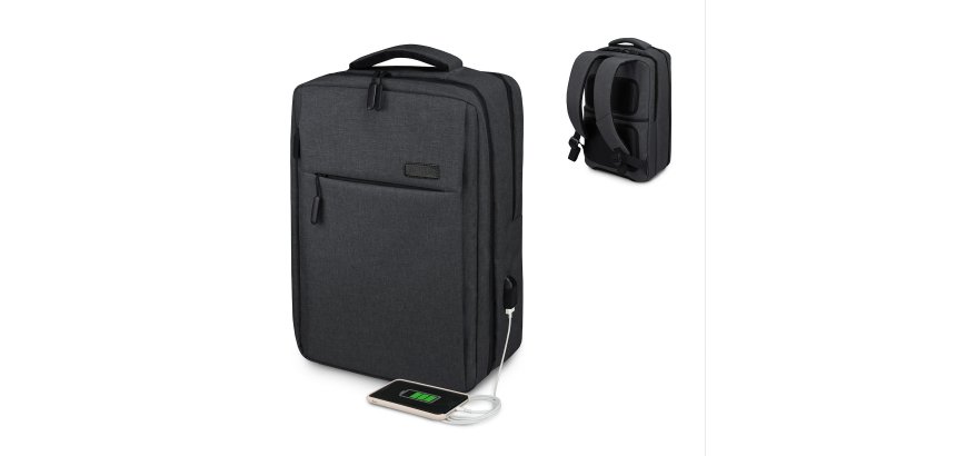 Mochila para portátil Traveller Airpadding 15,6" Gris  Subblim