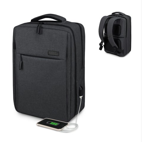 Mochila para portátil Traveller Airpadding 15,6" Gris Subblim