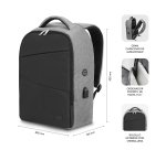 Mochila para portátil antirrobo Secure V" con air Padding hasta 16" Subblim