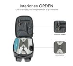 Mochila para portátil Traveller Airpadding 15,6" Gris  Subblim