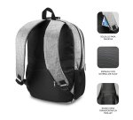 Mochila para portátil antirrobo URBAN LOCK 16" gris Subblim
