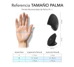 Ratón inalámbrico recargable vertical Glide Ergo Dual Bluetooth / 2.4G Negro Subblim