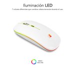 Ratón inalámbrico recargable LED Flat Dual Bluetooth / 2.4G Subblim