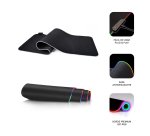 Alfombrilla de escritorio XL con luz LED RGB premium 80 x 30 cm Subblim