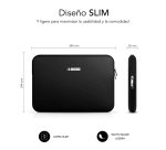 Funda para portátil Business Laptop Sleeve Neoprene v2 13,3-14" Negro Subblim