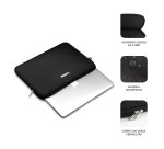 Funda para portátil Business Laptop Sleeve Neoprene V2 15" Negro Subblim