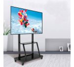 Carrello con mensola per monitor/TV 55-100"