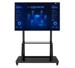 Carrello con mensola per monitor/TV 55-100"