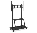Carrello con mensola per monitor/TV 55-100"