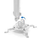 Staffa a soffitto per Videoproiettori estensione 545-900 mm
