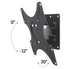 Staffa LCD/LED/plasma 19-37 nera