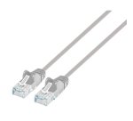 Cavo patch UTP Cat.6 SLIM 0,5mt grigio