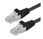Cavo patch UTP cat Ca 1 metro nero