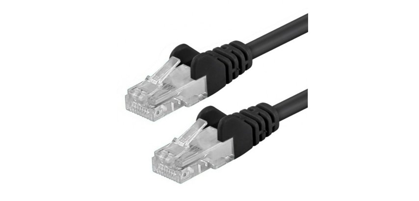 Cavo patch UTP Cat.6A 2mt nero