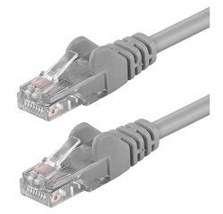 Cavo patch UTP Cat.6A 0,5mt grigio