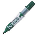 Marqueur effaçable V-BOARD MASTER PILOT encre liquide pointe ogive fine 1,7 mm - Pochette de 5 couleurs assorties