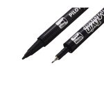 Marqueur permanent Pilot Twin Marker pointe 0,5 ou 0,7 mm