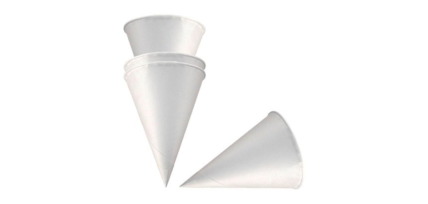 Cono de papel para agua 120 ml - paquete de 200