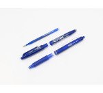 Stylo roller Pilot FriXion Ball effaçable à capuchon pointe 0,7 mm - Pochette de 15