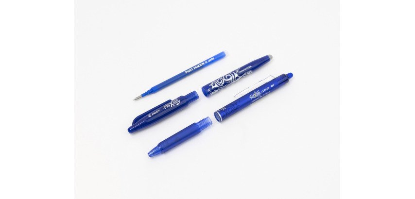 Bolígrafo roller Pilot FriXion Ball borrable con tapa punta 0,7 mm - Paquete de 15