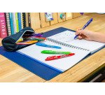 Stylo roller Pilot FriXion Ball effaçable à capuchon pointe 0,7 mm - Pochette de 15