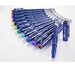 Stylo feutre Pilot Frixion Fineliner pointe 1,3 mm - Ecriture fine - Etuis de 4 couleurs asorties