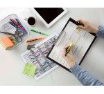 Surligneur Pilot FriXion effaçable pointe biseautée jaune