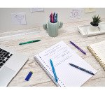 Stylo roller Pilot FriXion Ball Clicker effaçable rétractable pointe 0,7 mm - écriture fine