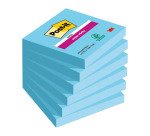 Foglietti colorati Post it Super Sticky colorati 76x76 mm 90 fogli 6 unità