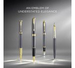 Bolígrafo retráctil Parker Jotter Grey GT, punta de 1 mm, escritura media