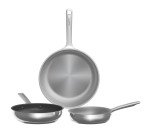 Berghoff Set of 3 Frying Pans