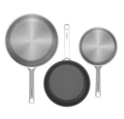 Berghoff Lot de 3 Poêles à frire
