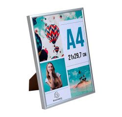 \<Photo frame aluminum A4 - silver>\