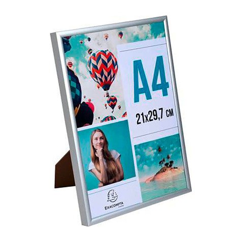 \<Photo frame aluminum A4 - silver>\