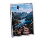 Cadre photo aluminium A4 - Argent
