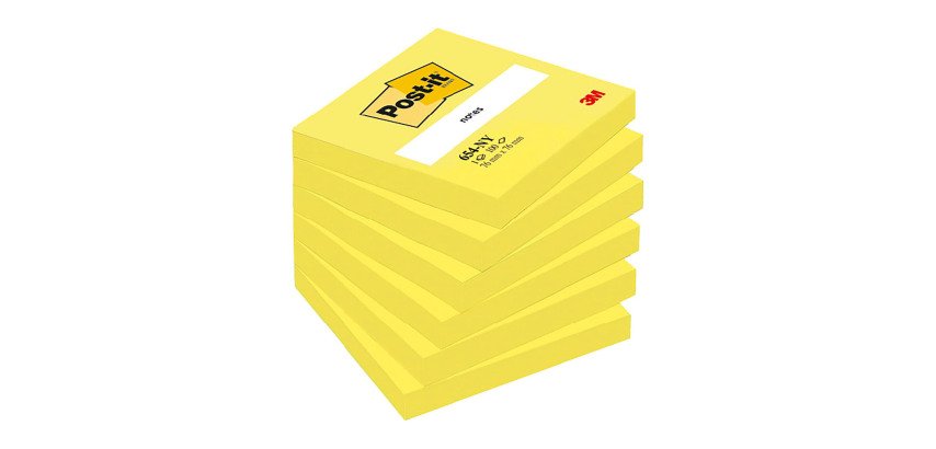 Foglietti colorati Post it Standard colorati 76x76 mm 100 fogli 6 unità