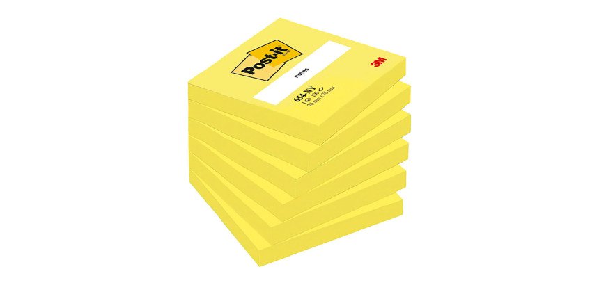 Foglietti colorati Post it Standard colorati 76x76 mm 100 fogli 6 unità