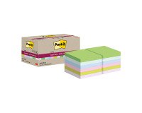 Foglietti Post-it Super Sticky Assortiti in carta riciclata 47,6 x 47,6 mm 70 fogli