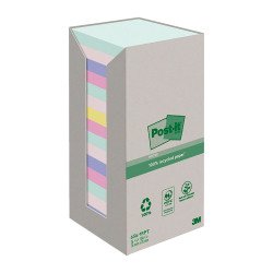 Post-it in carta riciclata Assortiti 76 x 76 mm 16 unità