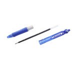 Stylo bille Pilot Acroball rétractable pointe moyenne - écriture moyenne