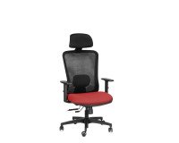 Sedia ergonomica semidirezionale 821 Sealife con poggiatesta e braccioli 1D