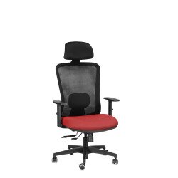 Sedia ergonomica semidirezionale 821 Sealife con poggiatesta e braccioli 1D