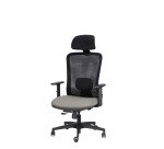 Sedia ergonomica semidirezionale 821 Sealife con poggiatesta e braccioli 1D