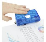 Mini agrafeuse de bureau et perforateur Rapesco - agrafes 24/6 et 26/6 - capacité 12 feuilles