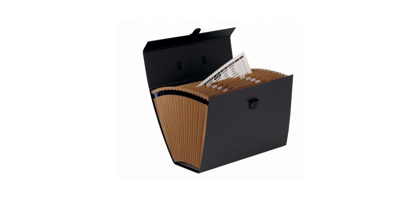 Koffersortierer Handifile Bankers Box schwarz