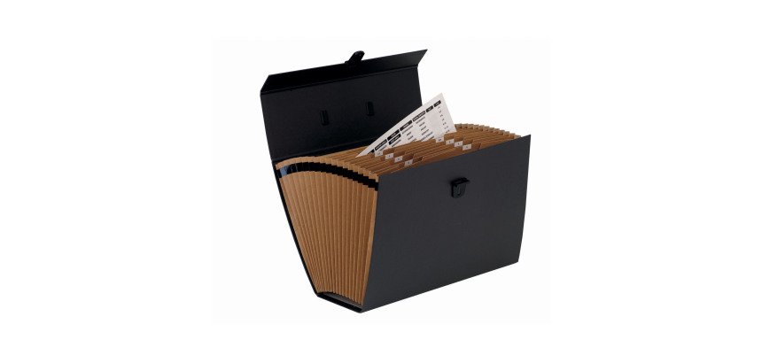 Trieur valissette Bankers Box Handifile - Noir