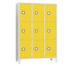 Armadio spogliatoio guardaroba monoblocco 9 posti
